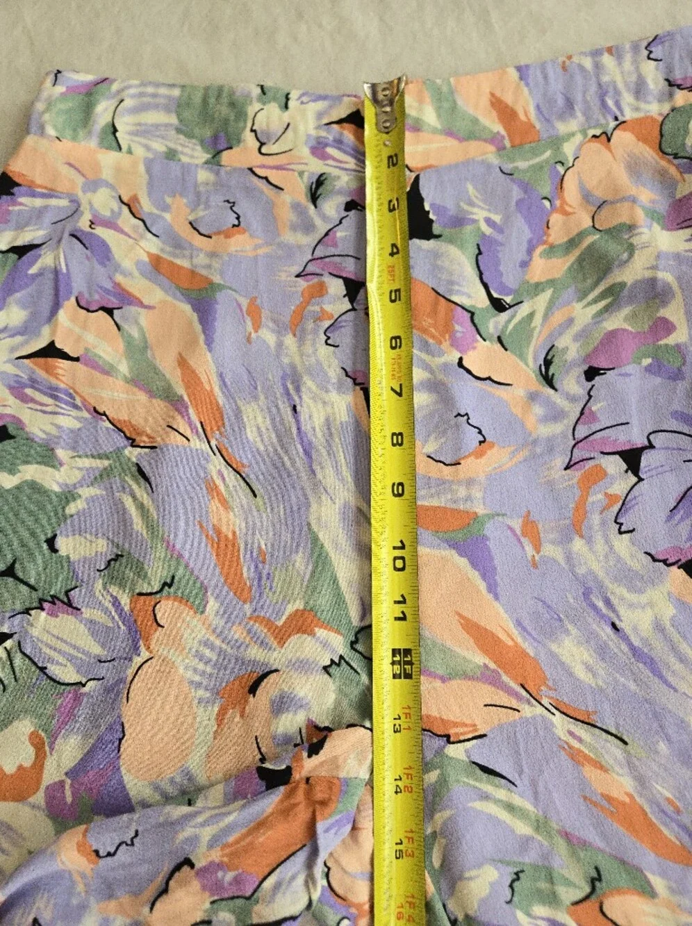 Lulus Palm Beach Babe Lilac Floral Print Wide-Leg Pants HAL3 - Picture 6 of 10